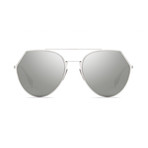 Women's Sunglasses // Gold + Gray
