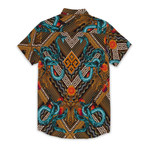 Serpents Woven Shirt // Multicolor (L)
