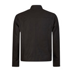 Maul Leather Jacket // Black + Ecru (2XL)