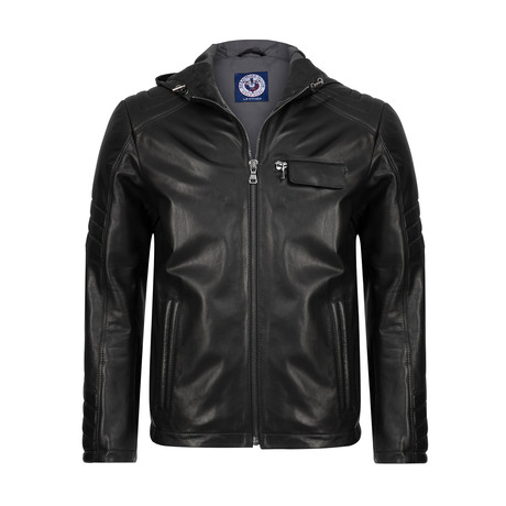 Esteem Leather Jacket // Black (S)