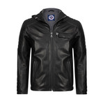 Esteem Leather Jacket // Black (XS)