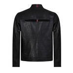 Scrum Leather Jacket // Black (S)