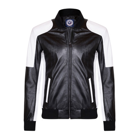 Cycler Leather Jacket // Black (2XL)