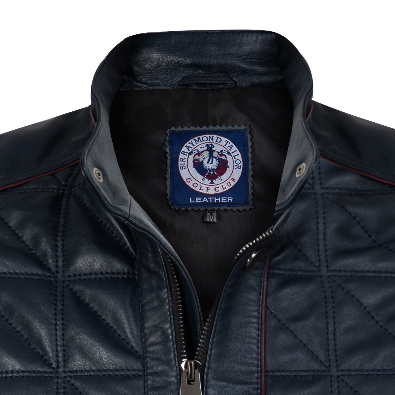 Lineout Leather Jacket // Navy (XS) - Sir Raymond Tailor - Touch of Modern