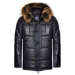 Capoo Leather Jacket // Black (3XL)
