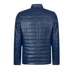 California Leather Jacket // Indigo (XL)