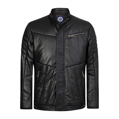 Gread Leather Jacket // Black (XS)