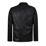 Blazy Leather Jacket // Black (3XL)
