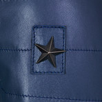 California Leather Jacket // Indigo (XS)