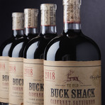 Buck Shack Bourbon Barrel Aged Cabernet Sauvignon // Set of 4 // 750 ml Each