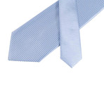 Striped Neck Tie // Blue