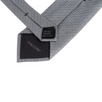 Plaid Neck Tie V1 // Gray