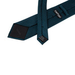 Houndstooth Neck Tie V2 // Blue