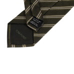 Striped Neck Tie // Green