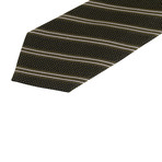 Striped Neck Tie // Green