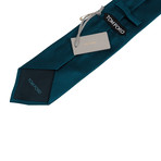 Houndstooth Neck Tie V1 // Blue