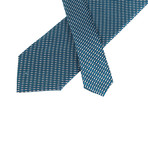 Geometric Neck Tie // Blue