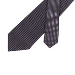 Geometric Neck Tie // Purple