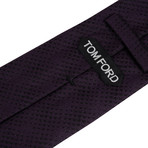 Polka Dot Neck Tie // Purple