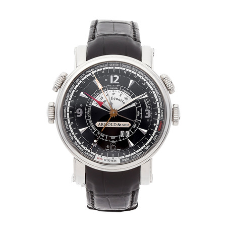 Arnold & Son Hornet World Timer Automatic // 1H6AS.B05A.C79F // Pre-Owned