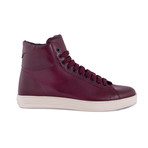High Top Sneakers // Burgundy (US: 8)