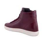 High Top Sneakers // Burgundy (US: 8)
