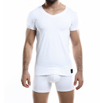 V-Neck T-Shirt // White (XL)