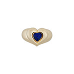 Van Cleef & Arpels 18k Yellow Gold Lapis Ring // Ring Size: 6 // Pre-Owned
