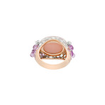 Verdi 18k Rose Gold Multi-Stone Ring // Ring Size: 8.5 // Pre-Owned