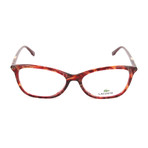 Women's L2791 Optical Frames // Striped Red