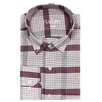 Adil Classic Fit Shirt // Bordeaux (L)