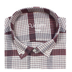 Adil Classic Fit Shirt // Bordeaux (L)