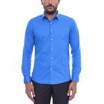 Slim-Fit Shirt // Blue (S)