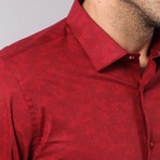 Richard Slim-Fit Shirt // Red (L)