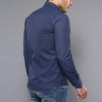 Bryant Slim-Fit Shirt // Navy (2XL)