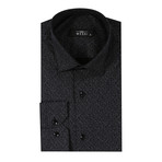 Calder Slim-Fit Shirt // Black (L)