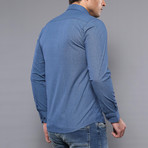 Harrison Slim-Fit Shirt // Indigo (XL)