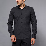 Calder Slim-Fit Shirt // Black (2XL)