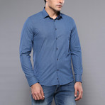 Harrison Slim-Fit Shirt // Indigo (XL)