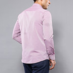 Hampton Slim-Fit Shirt // Burgundy (M)
