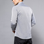 Kevin Slim-Fit Shirt // Gray (2XL)