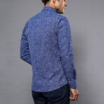 Severin Slim-Fit Shirt // Blue (XL)