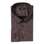 Hugo Slim-Fit Shirt // Brown (2XL)