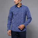 Severin Slim-Fit Shirt // Blue (M)