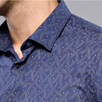 Erik Slim-Fit Shirt // Navy (XL)