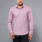Jarran Slim-Fit Shirt // Burgundy (2XL)