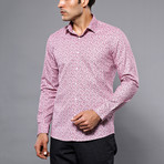 Jarran Slim-Fit Shirt // Burgundy (2XL)