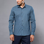 Randall Slim-Fit Shirt // Teal (XL)