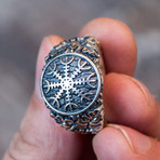 Viking Collection // Oak Leaves + Helm of Awe Ring (5)