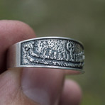 Viking Ship Ring (9.5)